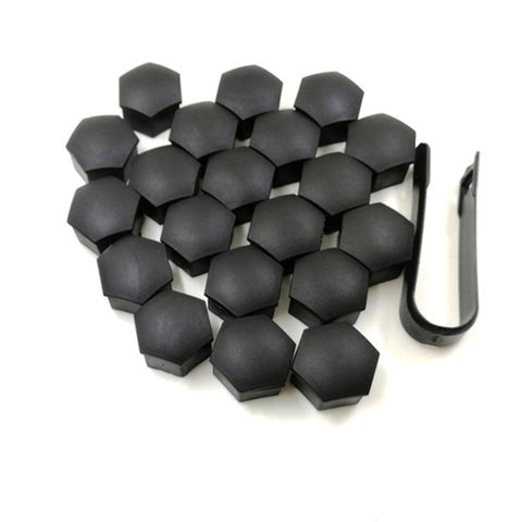 T98 20Pcs Wheel Screw Cap for Tesla Model 3 / X / S Car Nut Bolts Cap Tire Modify Dustproof Rustproof Cover Set