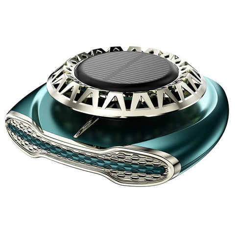 V80 Solar Rotation Car Diffuser Aromatherapy Dashboard Phone Number Automobile Decoration Ornament