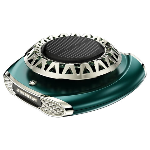 V80 Solar Rotation Car Diffuser Aromatherapy Dashboard Phone Number Automobile Decoration Ornament