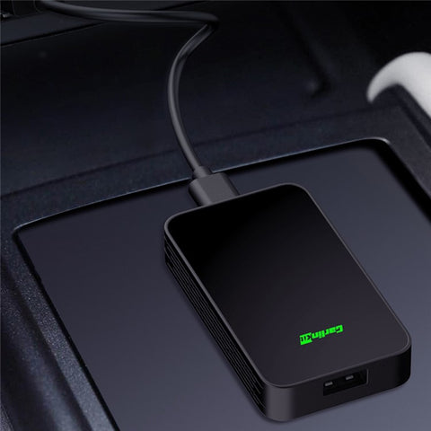 CARLINKIT 2Air-OEM-BK 2 in 1 Wireless CarPlay Android Auto Adapter Wired to Wireless Car Adapter with Auto Connection and OTA Upgrade