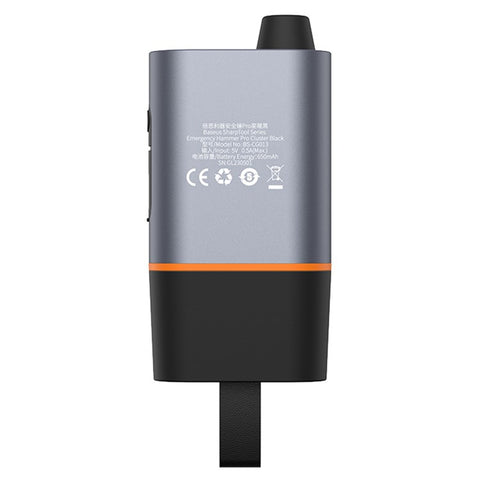 BASEUS SharpTool Series Emergency Hammer Pro Window Breaker Seat Belt Cutter with Light