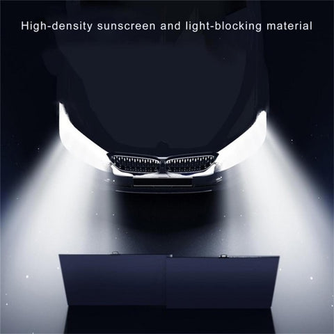 Car Windshield Sun Shade Auto SUV Sun Heat Block Hood Cover (2 Front Sun Visor + 4 Side Window Sunshade