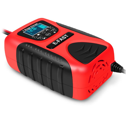 E-FAST zyx-J20 12V 7A 7-Stage Battery Charger Car Motorcycle Lead-Acid Battery Charger Maintainer