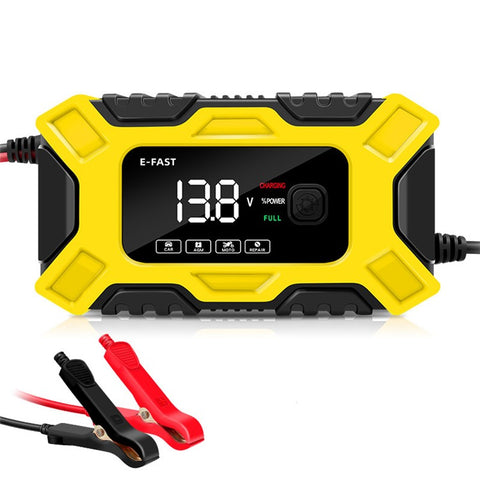 E-FAST TK300 12V Car Motorcycle Battery Charger Lead-Acid Battery Restore Charger