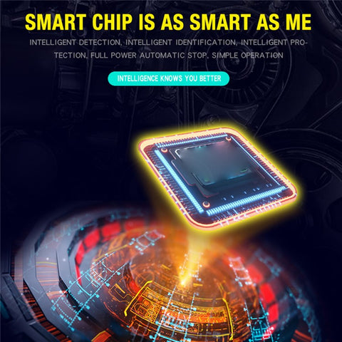 E-FAST TK500 12V / 24V 7-Stage Intelligent Battery Charger Car Truck Lead-Acid Battery Restore Charger