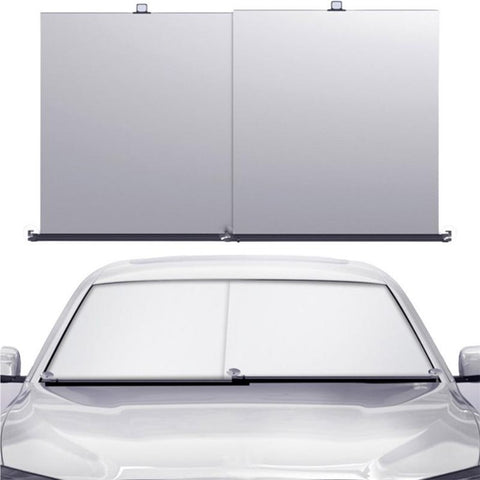 PM-1120 Summer Aluminum Alloy Car Windshield Sun Shade Umbrella Sunshade Cover UV Reflective Front Window Sun Visor