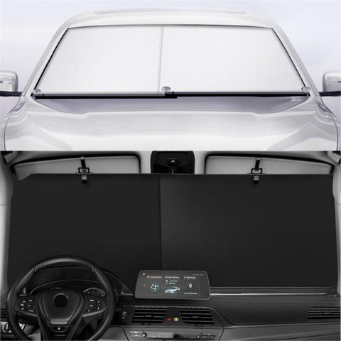 PM-1120 Summer Aluminum Alloy Car Windshield Sun Shade Umbrella Sunshade Cover UV Reflective Front Window Sun Visor