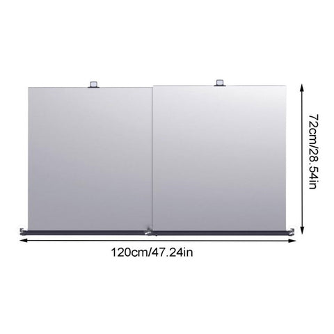 PM-1120 Summer Aluminum Alloy Car Windshield Sun Shade Umbrella Sunshade Cover UV Reflective Front Window Sun Visor
