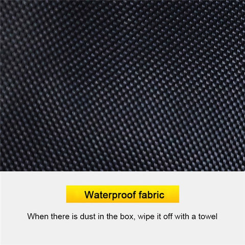 YH-4331 46L Car Trunk Folding Storage Box PP Divider Outdoor Travel Trunk Organizer with Lid