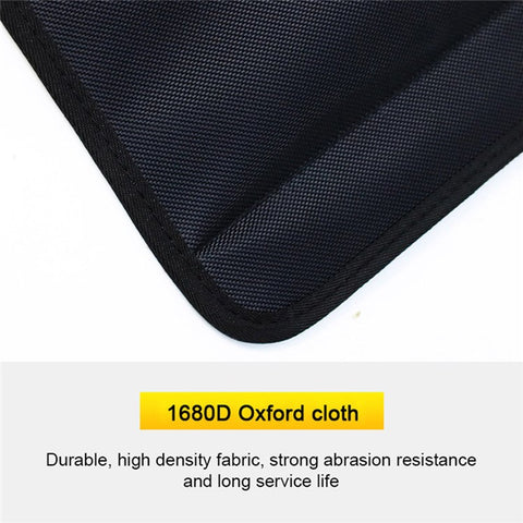 YH-4331 66L Outdoor Travel Trunk Organizer Storage Case Multipurpose Car Trunk Storage Box with Lid