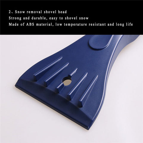 B15 Multifunctional Winter Snow Ice Removal Tool Set Telescopic Pole Ice Shovel Kit