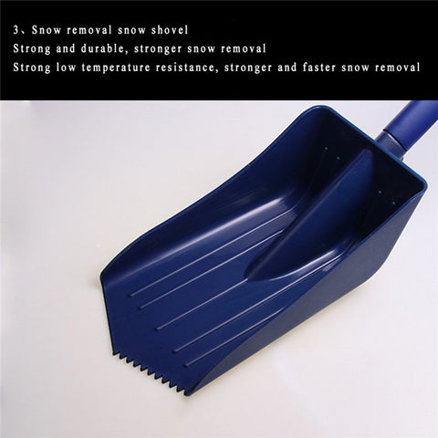 B15 Multifunctional Winter Snow Ice Removal Tool Set Telescopic Pole Ice Shovel Kit