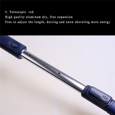 B15 Multifunctional Winter Snow Ice Removal Tool Set Telescopic Pole Ice Shovel Kit