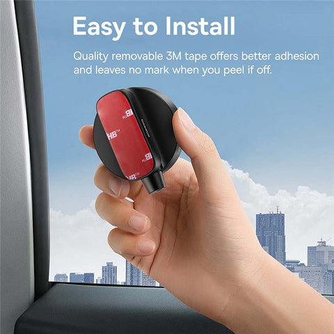 BASEUS SafeRide Series Backseat Rearview Mirror with Safety Hammer Wide Viewing Angle Rear View Mirror (1Pc)