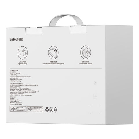 BASEUS ComfortRide Series Car Headrest Pillow Memory Foam Slow Rebound Head Cushion