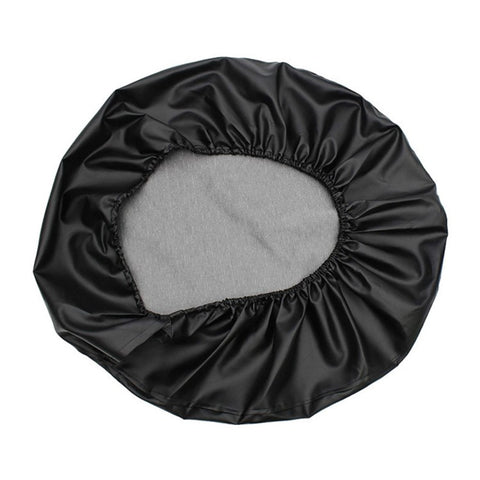 KG0167 12-Inch SUV Truck Wheel Cover Protector Litchi Texture Leather Car Tire Cover for 20-22 Inch Tire
