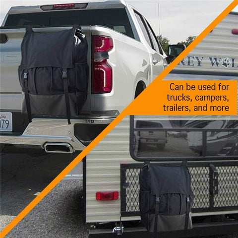 KG0108 Off-Road Spare Tire Storage Bag Large Capacity Trash Bag Organizer for SUV Trunk Car