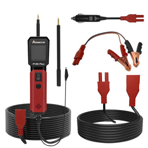 AERMOTOR P100 Plus Vehicle Circle Probe Electrical System Automotive Circuit Tester Power Circuit Probe Kit