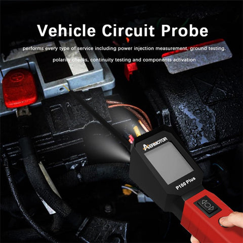 AERMOTOR P100 Plus Vehicle Circle Probe Electrical System Automotive Circuit Tester Power Circuit Probe Kit