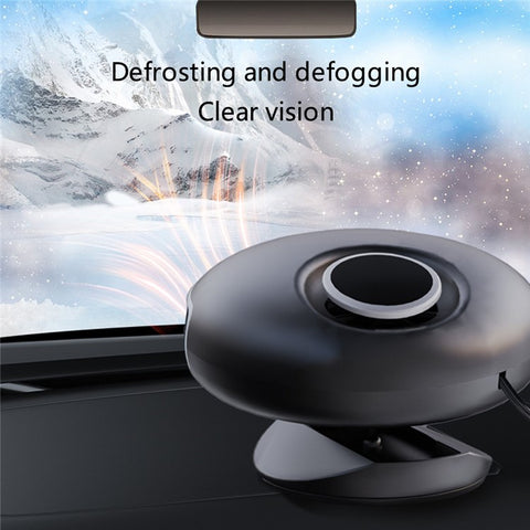 9777 12V 150W Auto Heater 360 Degree Rotation Fan Car Heater Cooler ABS Demister Defroster