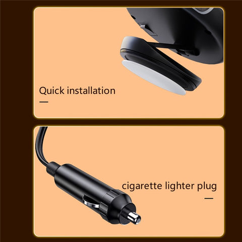 9777 12V 150W Auto Heater 360 Degree Rotation Fan Car Heater Cooler ABS Demister Defroster