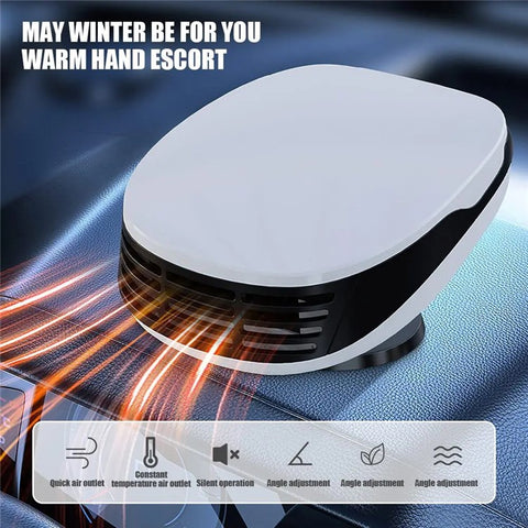 9710 Multi-Function Car Mounted Heater Defogger / Defrost Car Hot Air Warmer Heating Fan
