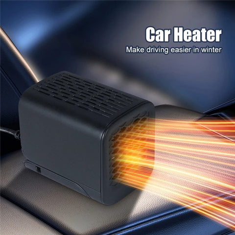 9729 12V Car Foldable Heater Windshield Defrosting Defogging Heating Fan Vehicle Interior Heating Device