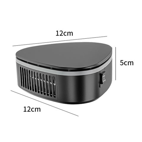9741A 12V Portable Car Heater with Suction Bracket Defogger Defroster 2 in 1 Fast Heating / Cooling Fan, Purifying Version