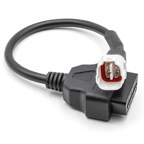 AERMOTOR For Yamaha Motorcycle 4Pin Plug to 16Pin OBD2 Adapter Diagnostic Cable