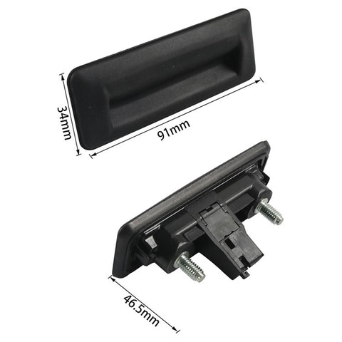 A7677 Universal Car Trunk Release Switch Vehicle Trunk Tailgate Switch Auto Accessories (OE:5J0827566E)