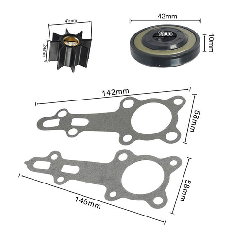 A8536 Car Water Pump Impeller Service Repair Kit for Honda Outdrives, OE: 06192-881-C00