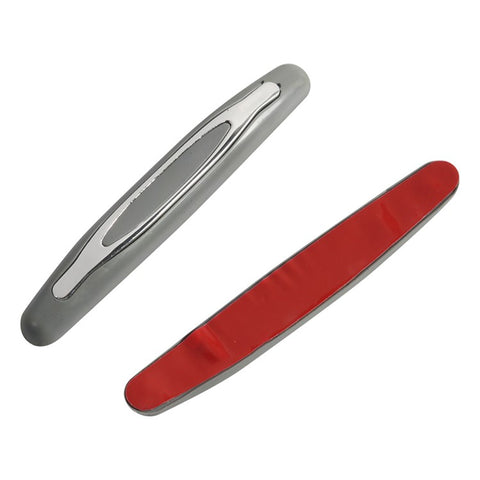 A8618-03 4Pcs Car Truck Door Anti-collision Strip PVC+ABS Vehicle Door Anti-collision Strips