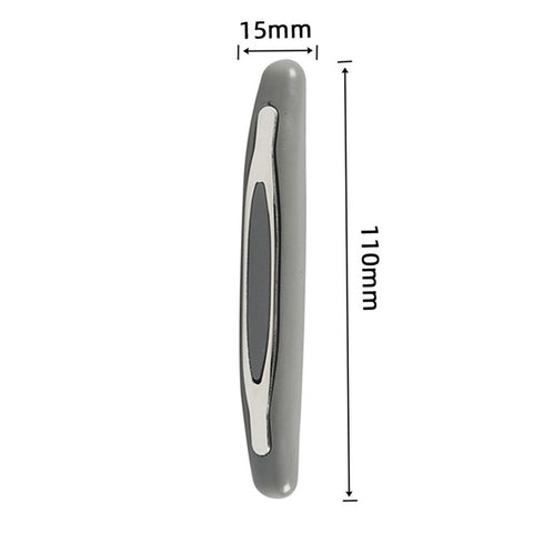 A8618-03 4Pcs Car Truck Door Anti-collision Strip PVC+ABS Vehicle Door Anti-collision Strips