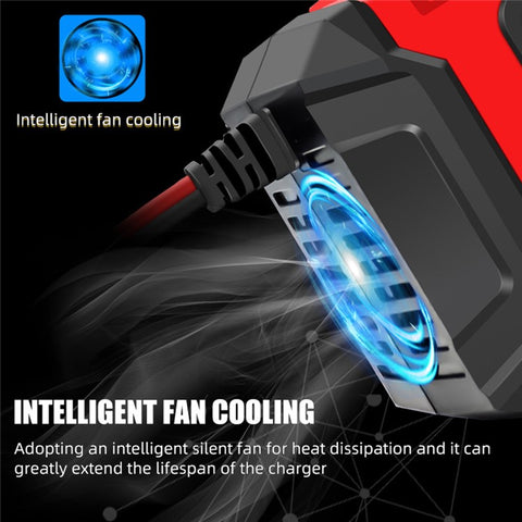 E-FAST TK-360 12V / 6A Car Motorcycle Battery Charger Lead-Acid Battery Charger