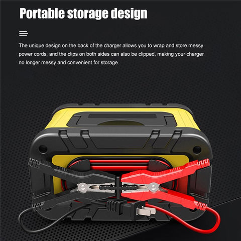 E-FAST TK-1200 Portable Car Battery Charger 7-Stage Automatic Charger