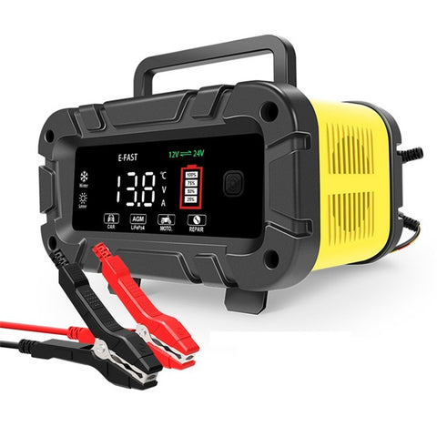 E-FAST TK-1200 Portable Car Battery Charger 7-Stage Automatic Charger