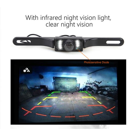 RH-313 4.3-inch 2.4G Wireless Car Backup Monitor with 7 LED Rear View Camera Parking System Kit