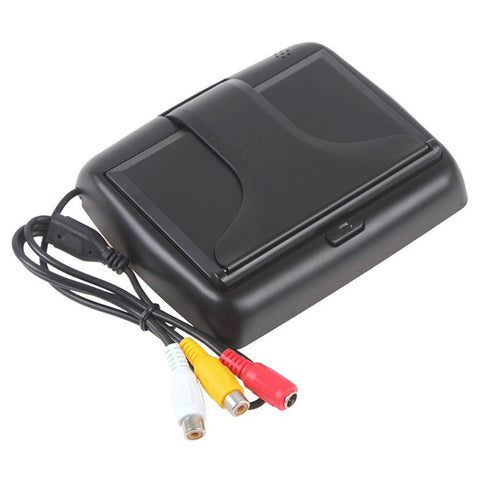 RH-315 4.3-inch Folding Car Backup Monitor with License Plate Backup Camera Set 2.4G Wireless Connection