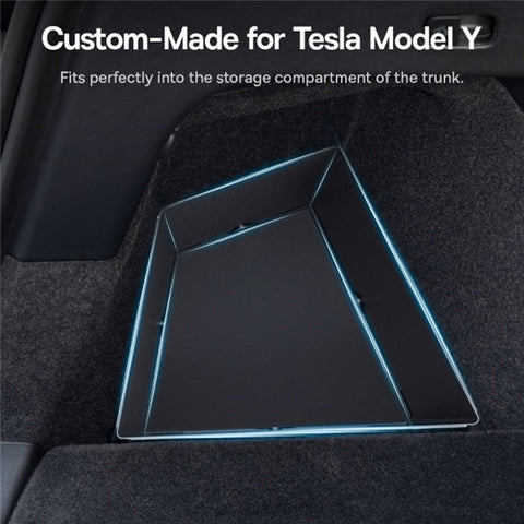 BASEUS BS-TS013 T-Space Series For Tesla Model Y Car Trunk Organizer PU+PVC Storage Box