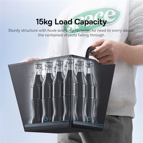 BASEUS BS-TS013 T-Space Series For Tesla Model Y Car Trunk Organizer PU+PVC Storage Box
