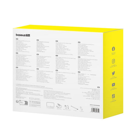 BASEUS Super Energy Series 4-in-1 Car Jump Starter Inflator 6000mAh Power Bank