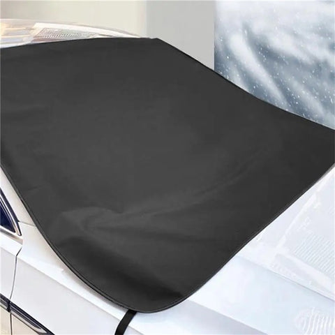 Thicken 600D Oxford Cloth Sedans Windshield Cover Black Anti-freeze Sunshade Snow Shield