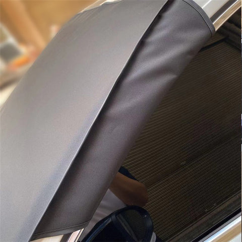 Thicken 600D Oxford Cloth Sedans Windshield Cover Black Anti-freeze Sunshade Snow Shield
