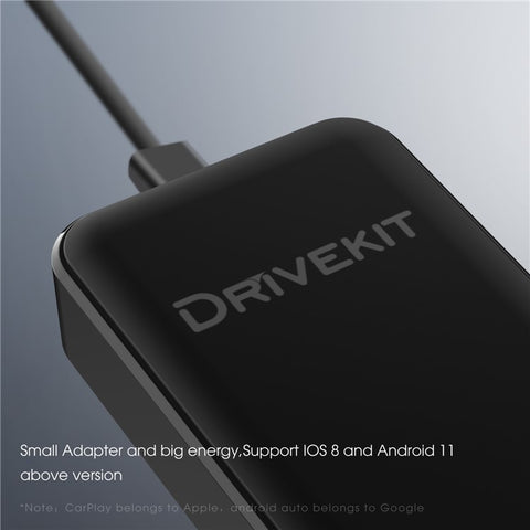 DRIVEKIT AF1313 Bluetooth-compatible CarPlay Wireless Adapter Convert Wired to Wireless Carplay Box