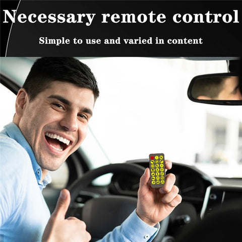 RP1035 102x348mm Waterproof Flexible LED Matrix Panel Bluetooth-compatible APP Control Car Sign