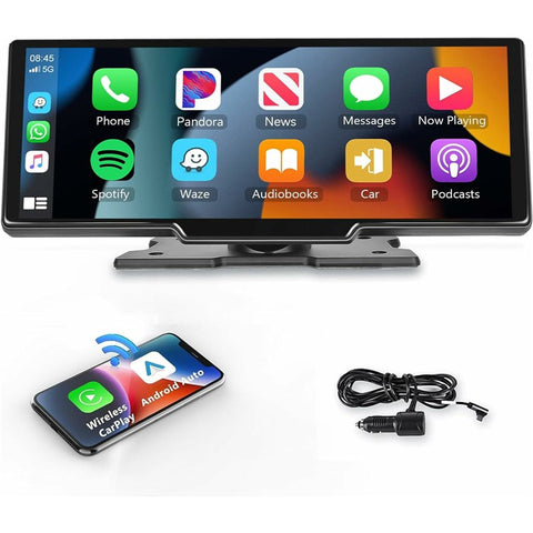 RH-W515 10.26 Inch Touch Screen CarPlay Android Auto Bluetooth-compatible Multimedia Player (No DVR)