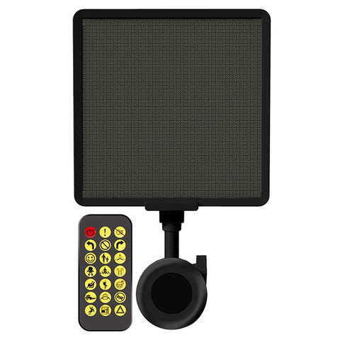 P64SR DIY Pixel LED Car Sign Display Screen Smartphone App Control Bright Sign Board