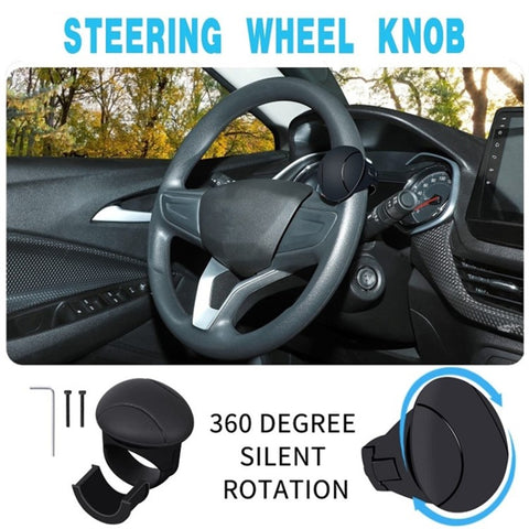 Car Steering Wheel Power Ball Silicone Auxiliary Driving Labor-Saving Tool