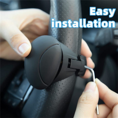 Car Steering Wheel Power Ball Silicone Auxiliary Driving Labor-Saving Tool