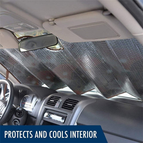 70x145cm Car Front Windshield Sunshade Cover UV Protection Heat Insulation Sun Shade